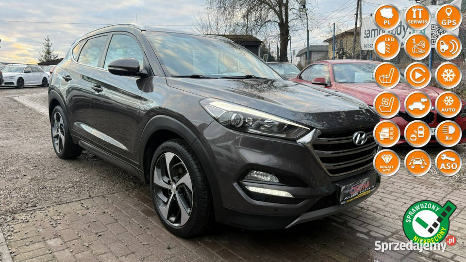 Hyundai Tucson 17 Crdi Navi kamera skóry ledy