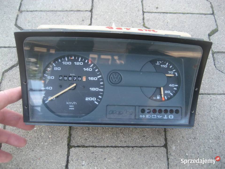 vw polo ii 8992r 10 benzyna licznik zegar Rakoniewice sprzedam