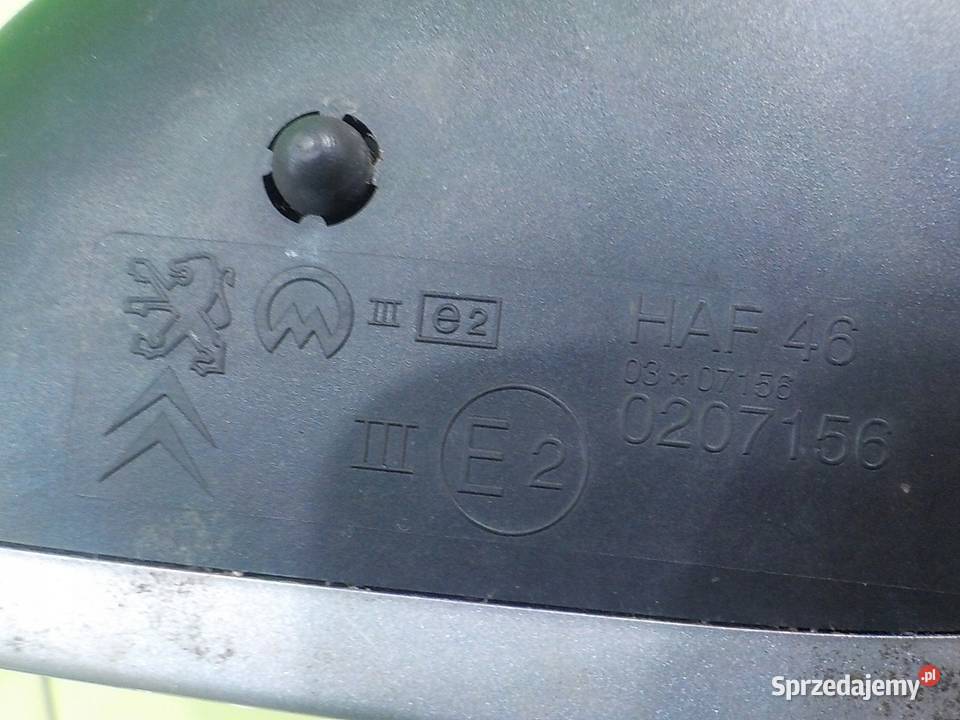 CITROEN C5 X7 III 08r SEDAN 4D lusterko prawe Części samochodowe Suków