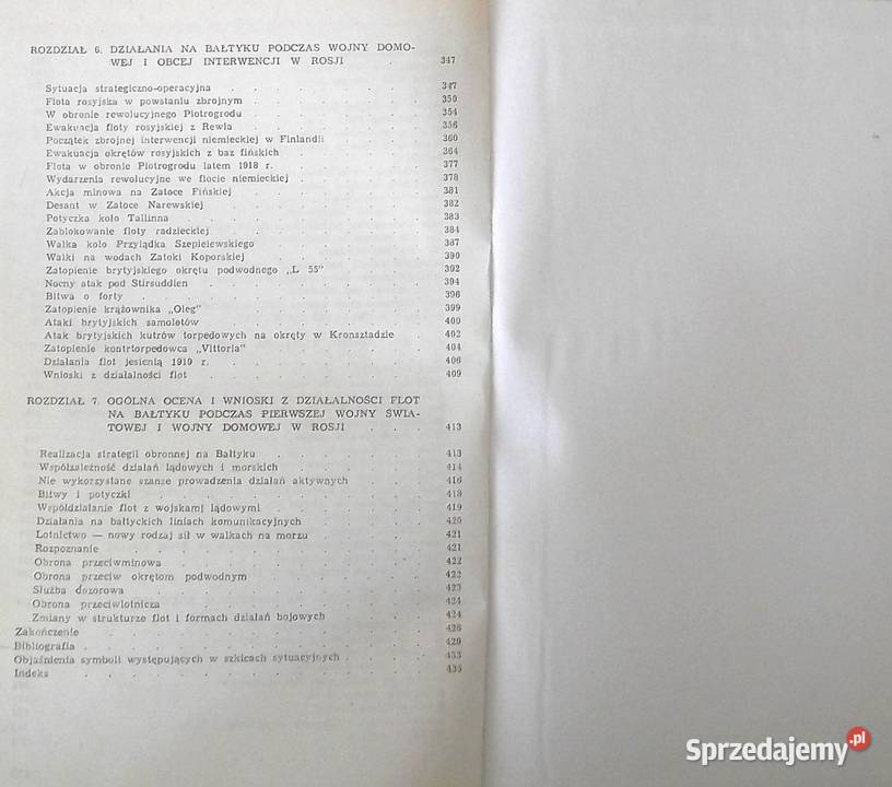 H Pierwsza wojna światowa na Bałtyku Kosiarz militaria, broń, wojskowość Warszawa