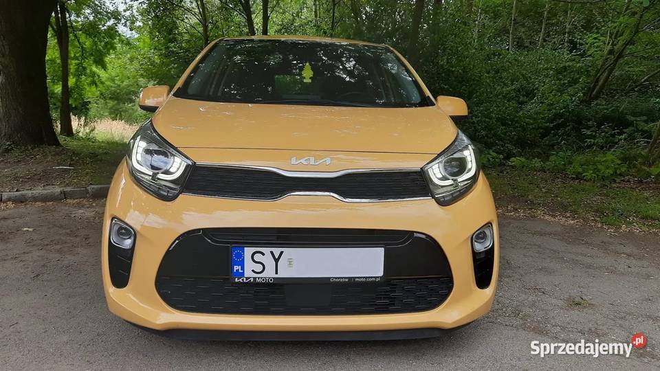 Kia Picanto wersja L z 2023 z Polskiego salonu aluminiowe felgi Bytom