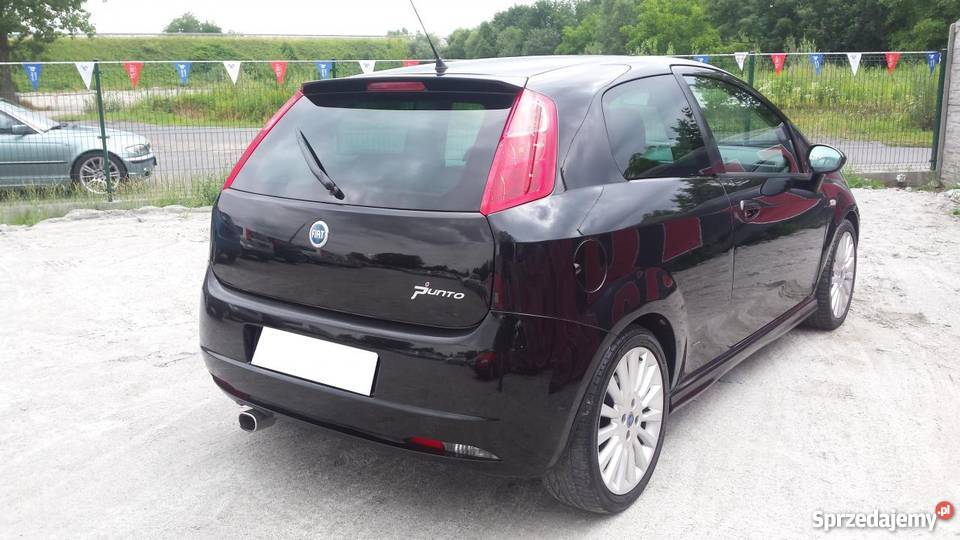 Fiat Grande Punto czarny Strzegom sprzedam