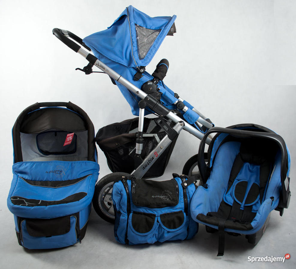wózek 3w1 trójkołowy Austin Pompowane Jasienica