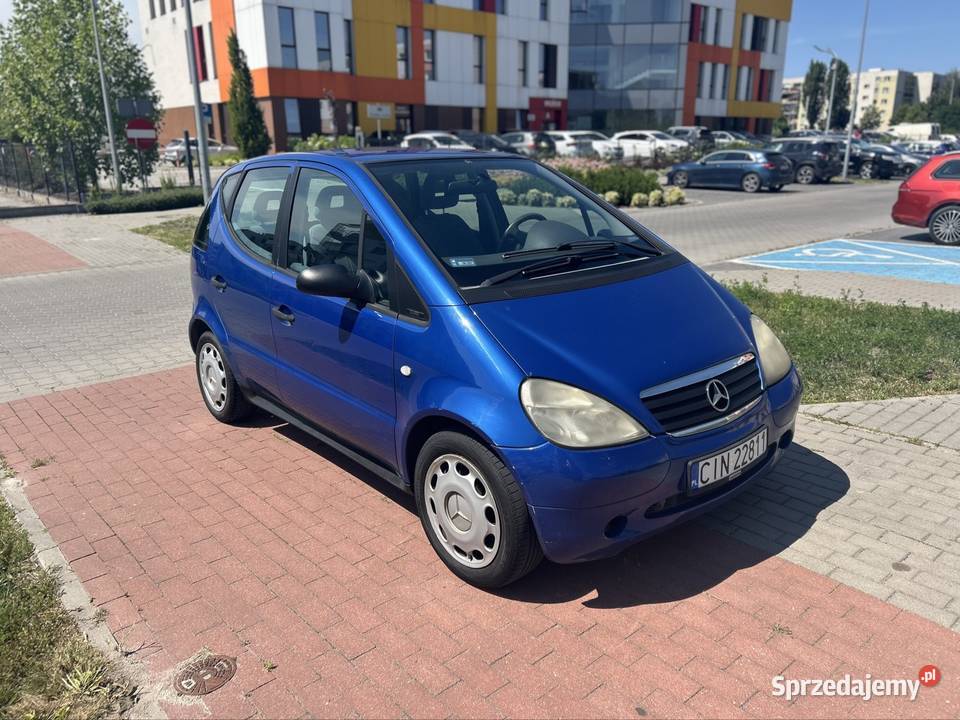 Mercedes A klasa 17 diesel automat klima sprawna niebieski Inowrocław