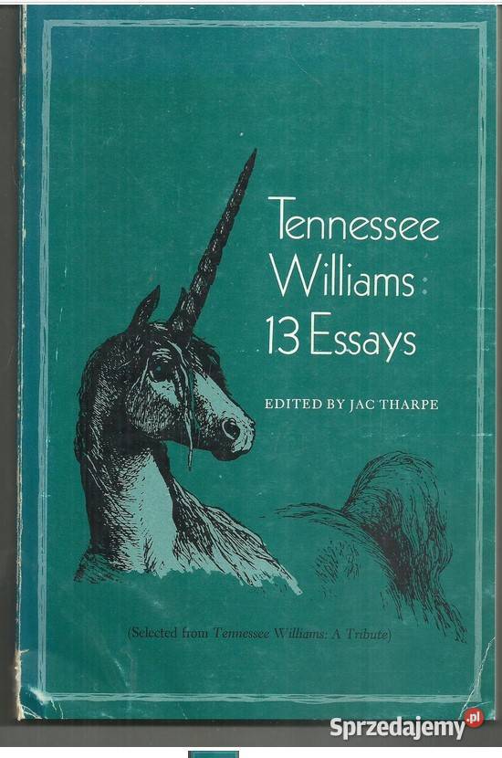 Tennessee Williams 13 essays selected from literatura piękna - proza zagraniczna Łódź sprzedam