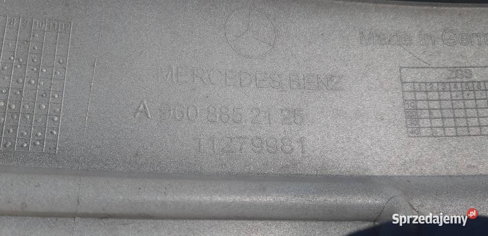 MERCEDES AROCS ANTOS MP4 NAROŻNIK ZDERZAKA LEWY
