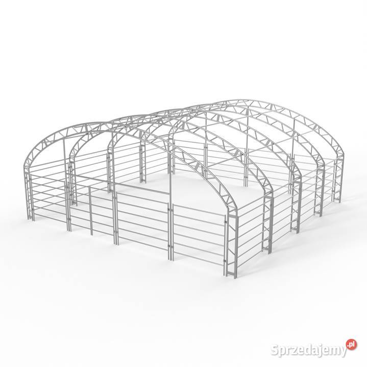 Zagroda zwierząt 10x10m PVC 750gm2 Pozostałe