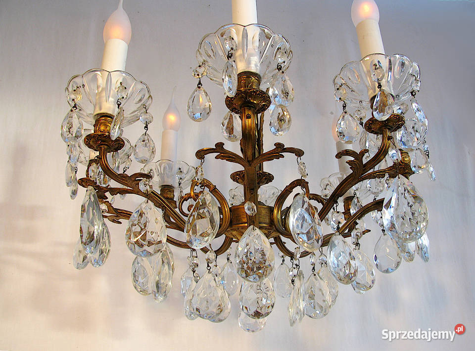 Lampa Żyrandol Glamour Szczecinek