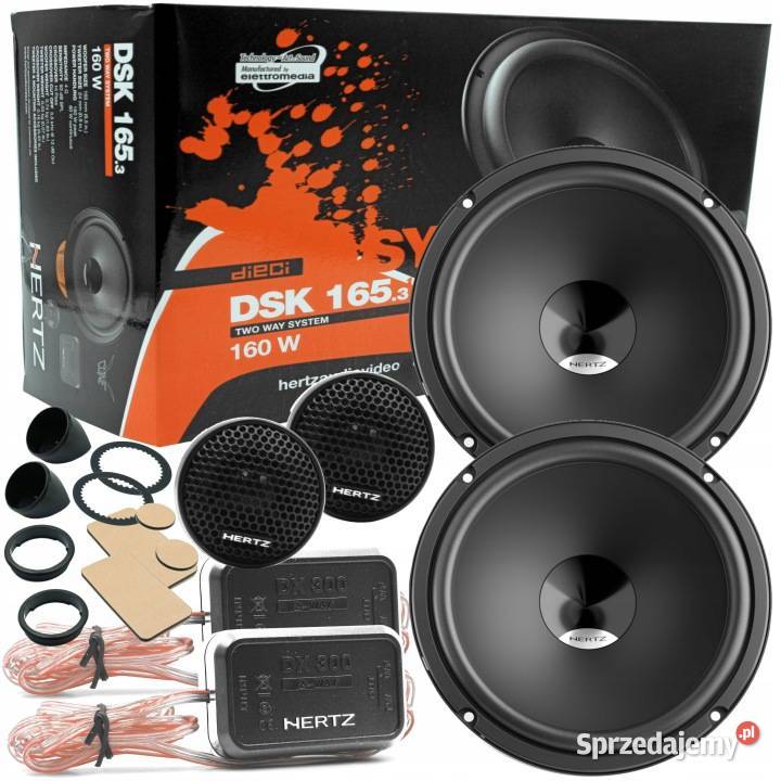 HERTZ DSK1653 Odseparowany zestaw Audio głośniki dwudrożne Łuszczów Drugi sprzedam