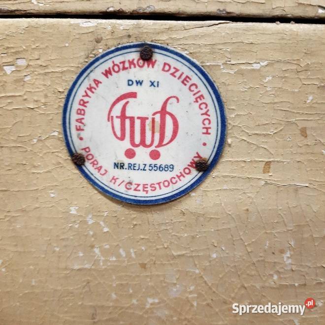 Retro Wózek Dziecięcy lata 50 AntykiMarki Marki