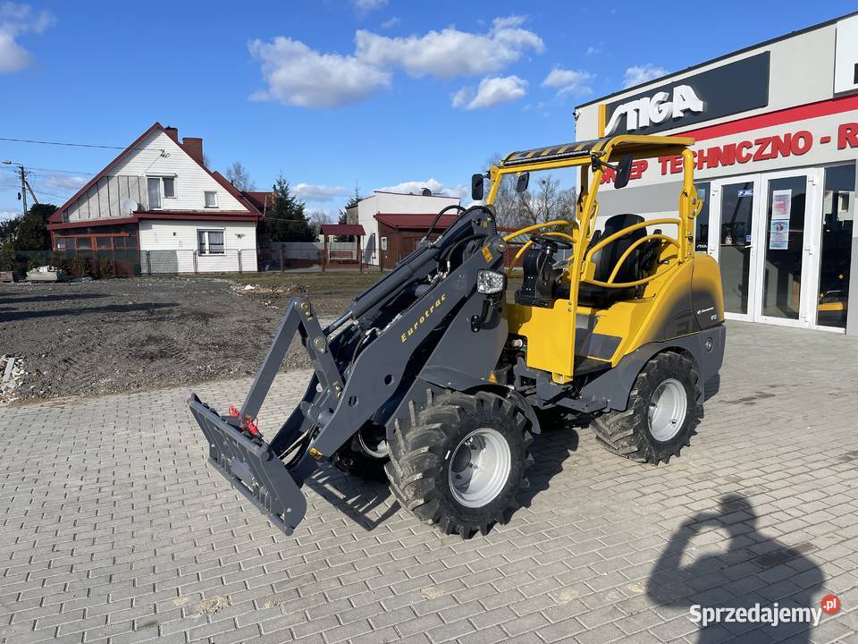 Ładowarka przegubowa EUROTRAC W12S Silnik KUBOTA