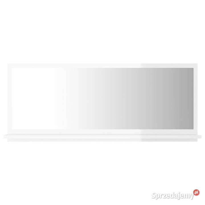 Lustro łazienkowe wysoki połysk białe 90x105x37 Warszawa sprzedam
