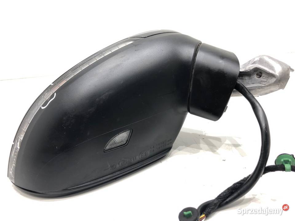 LUSTERKO PRAWY VW PASSAT B8 Kombi CZARNY Lusterka zewnętrzne