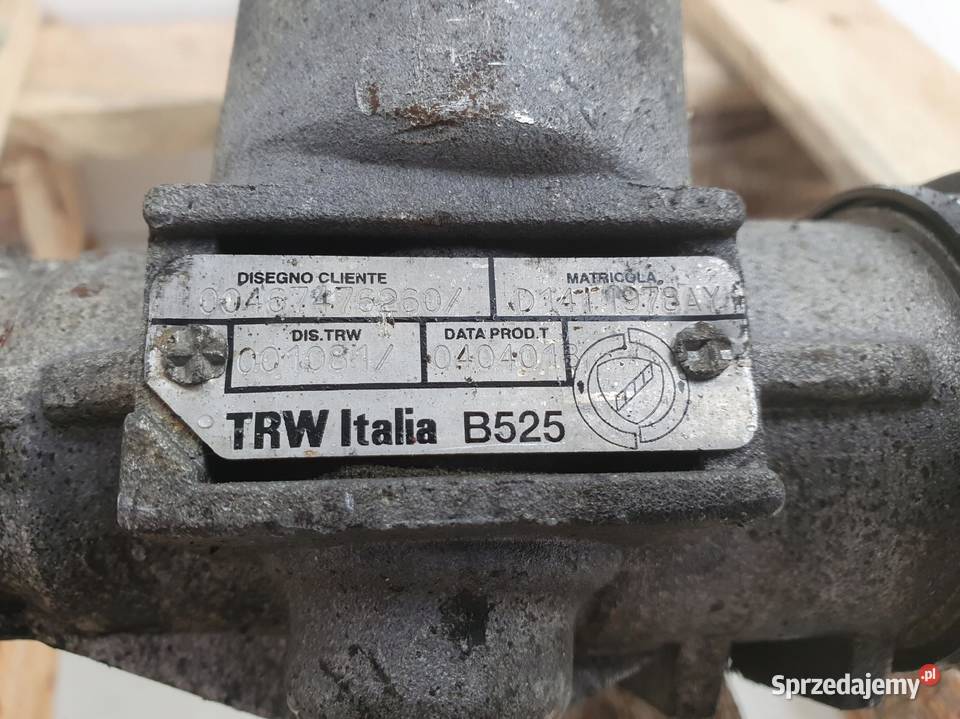 Fiat Punto II MAGLOWNICA przekładnia KIEROWNICZA Rudka