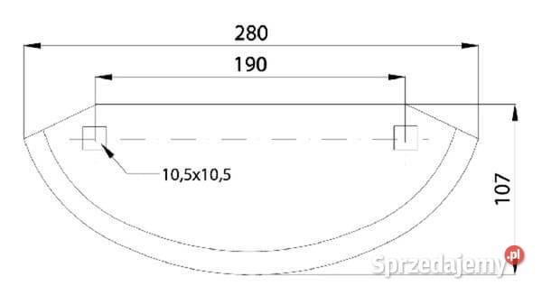 Nóż paszowozu Walker FM19204 sprzedam