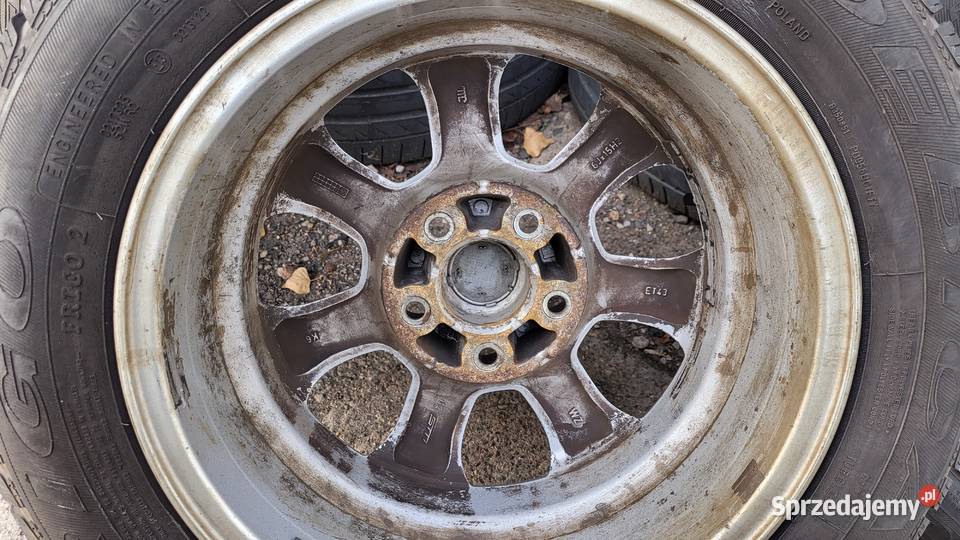 5x110 6j15 et43 opel 18565r15 zima Samochodowe Motoryzacja Myszadła