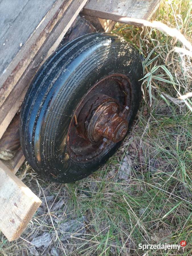 4 koła do zgrabiarki przyczepki itp Pozostałe Pozostałe Jaracz