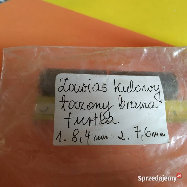 Zawias stalowy kulowy toczony z kulką Kluczbork