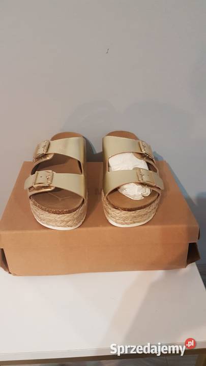 Klapki na platformie Steve Madden 38 Sandały i klapki Kraków