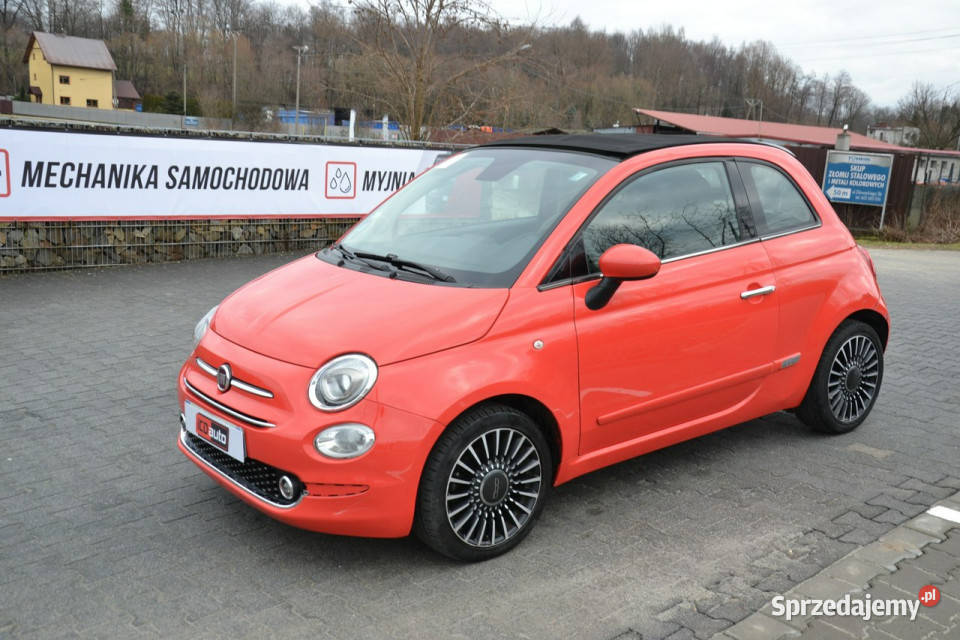 Fiat 500 12 benzyna 70climatronic virtual Rok produkcji 2019 Kęty