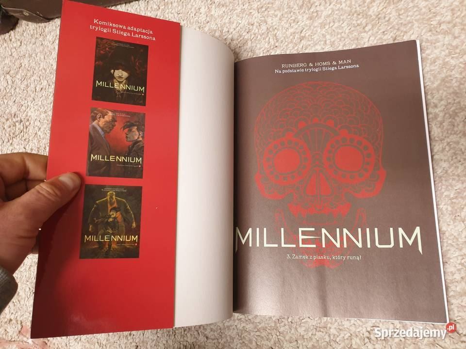 Millennium Zamek z piasku który runął Komiksy pomorskie Gdynia