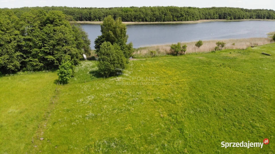 Działka rolna linia brzegowa Jez Krzywe Mazury rolna Sypitki