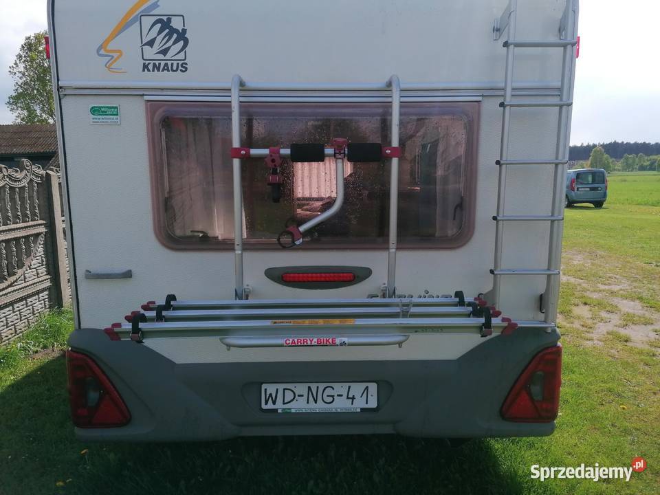 bagaznik na rowery przyczepa camper