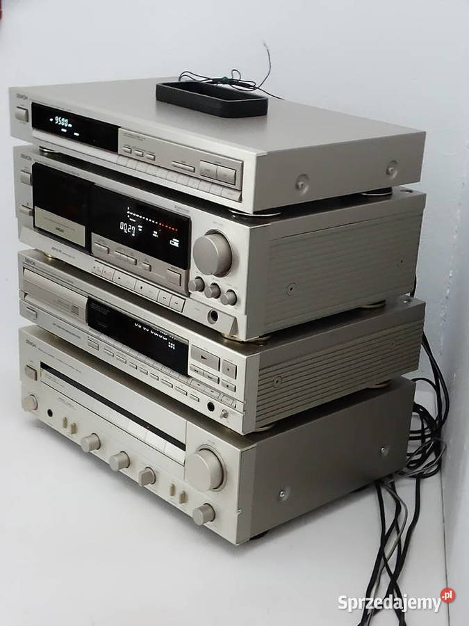 Wieża Stereo DENON Gold Zestaw Vintage PMA520 Audio lubelskie Biłgoraj sprzedam