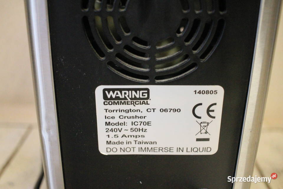 Kruszarka do lodu WARING COMMERCIAL IC70E
