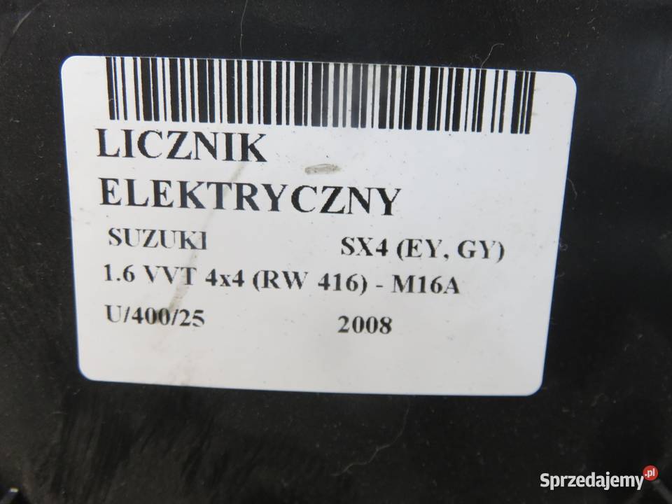 LICZNIK SUZUKI SX4 16 VVT 3411079J20 A2C53141294 Liczniki i zegary