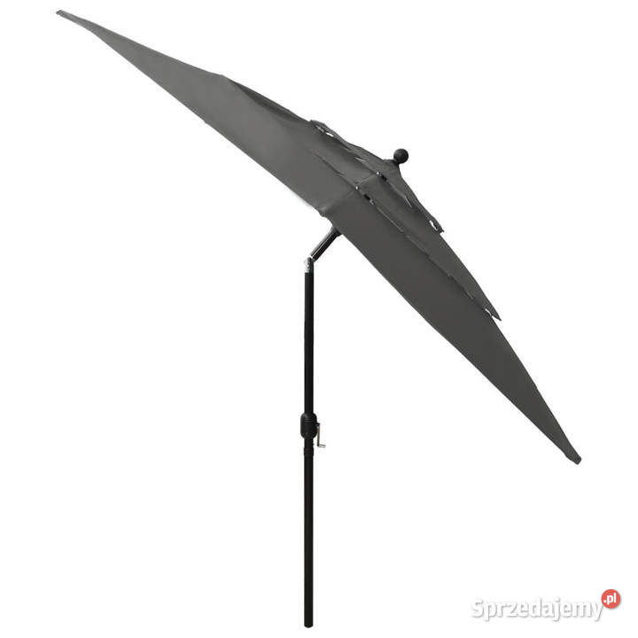 3poziomowy parasol na aluminiowym słupku mazowieckie Warszawa