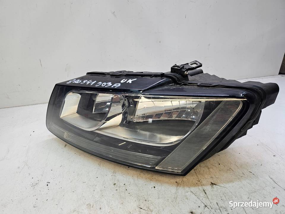 REFLEKTOR LEWY PRZÓD AUDI Q5 8R 8R0941003A UK