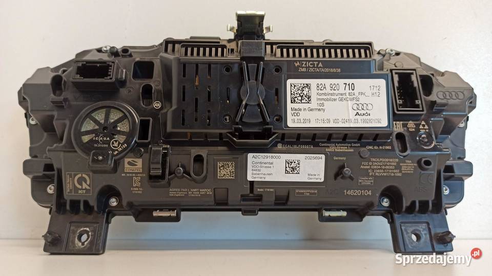 AUDI A1 82A LICZNIK VIRTUAL KOKPIT 82A920710