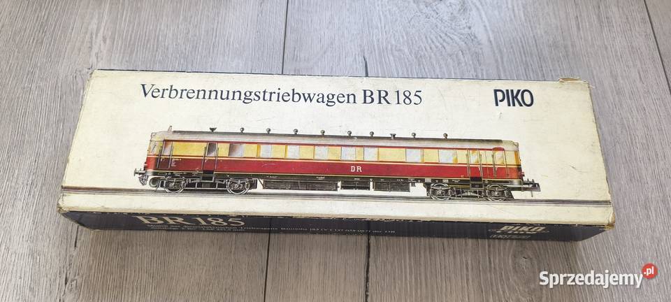 LOKOMOTYWA PIKO BR185 H0 ŁADNY STAN PUDEŁKO śląskie Bytom