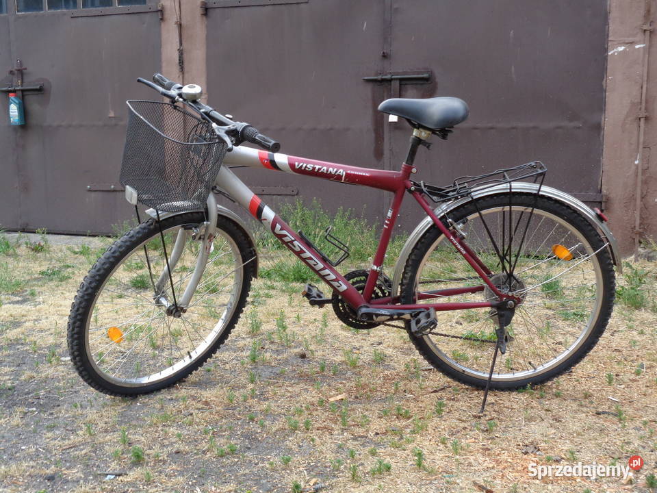Rower Vistana koła 26 idealny na miasto łódzkie Pabianice