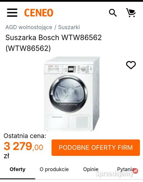 Suszarka do ubrań Bosch 60cm