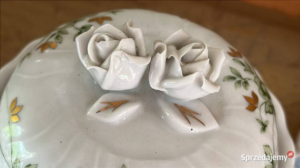 Puzderko ze znamienitej manufaktury Hallohanza Porcelana i szkło Gdańsk