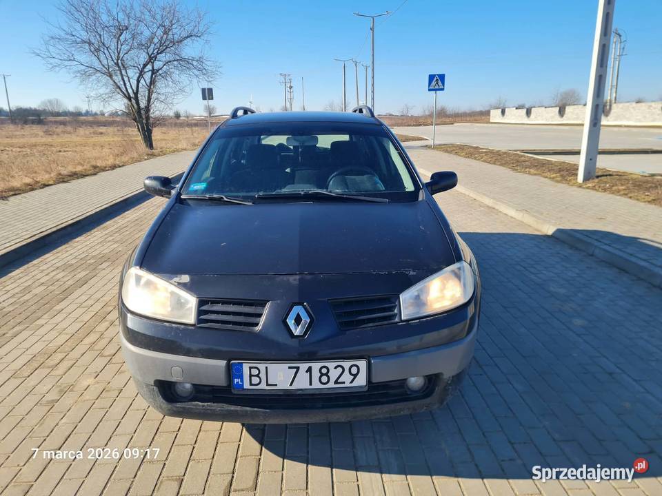RENAULT MEGANE długie opłaty 2004r Grajewo