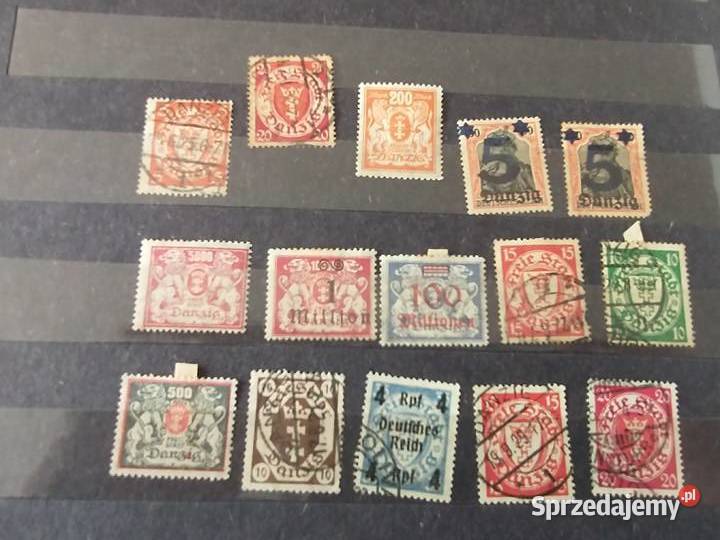 znaczek pocztowy freie stadt z bledem Gdynia sprzedam