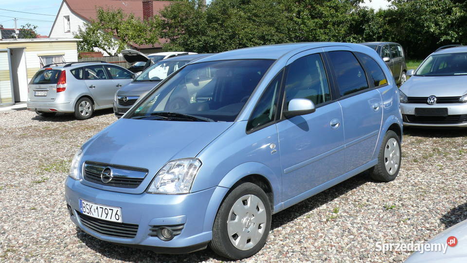 Opel Meriva 16 benzyna 2009r ZAREJESTROWANA elektryczne szyby Sokółka