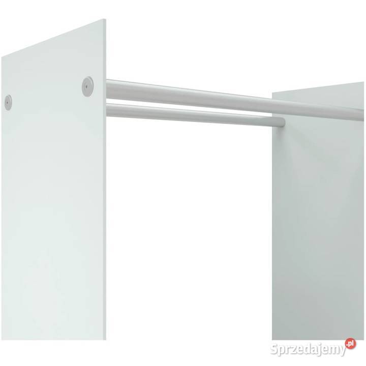 vidaXL Stojak na drewno opałowe biały 80x35x100 Warszawa