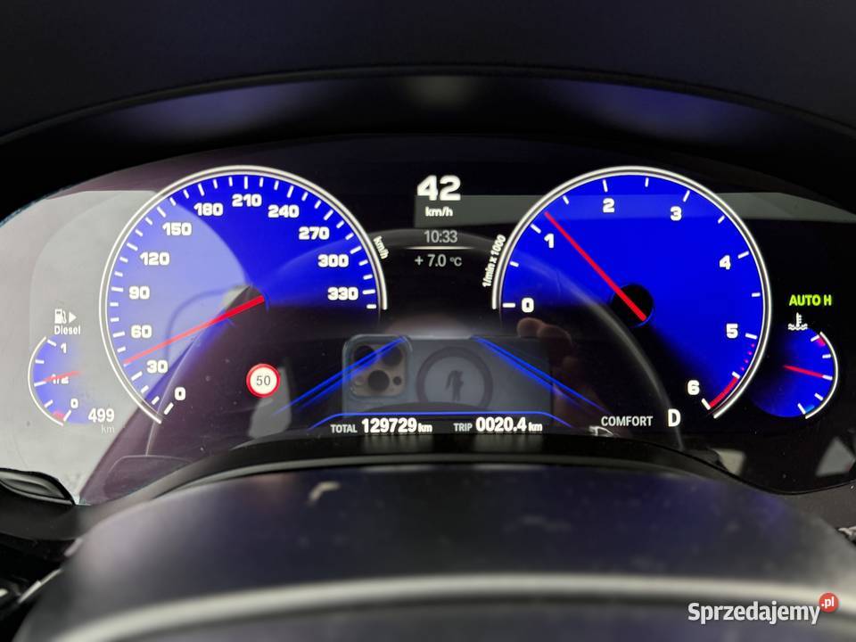 BMW 520 G30 2019 grudzień światła LED Kalisz
