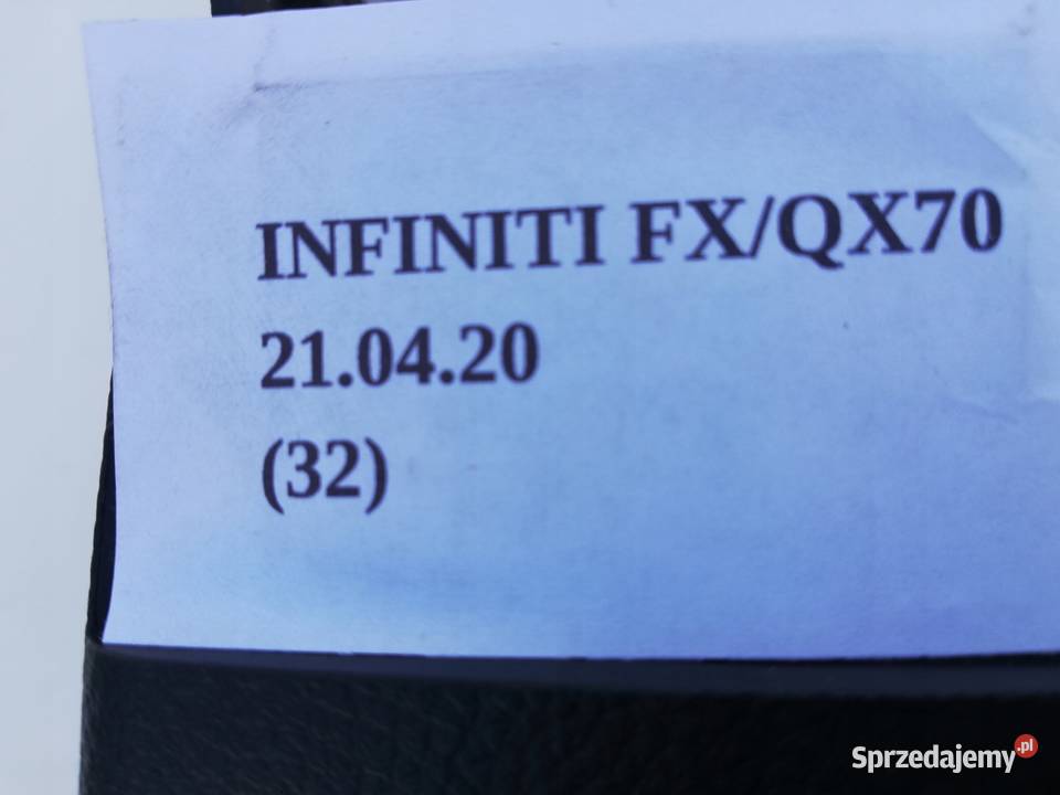 OSŁONA KOLUMNY KIEROWNICZEJ INFINITI QX70 FX35 Nowy Tomyśl