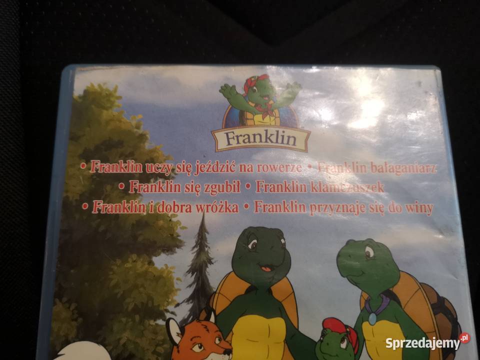 Bajka Franklin Uczy się jeździć na rowerze DVD Skomielna Biała