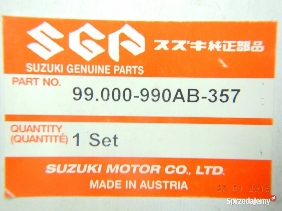 LISTWA OSŁONA ZDERZAKA TYŁ SUZUKI ALTO V