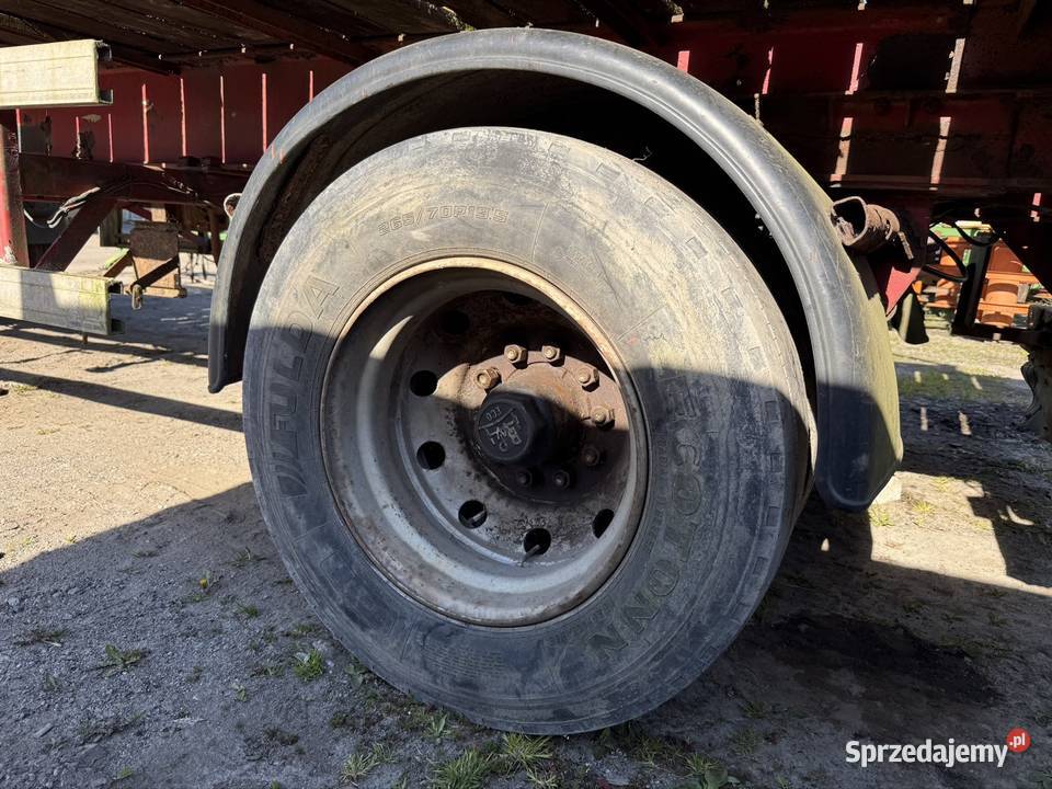 Huffermann przyczepa rolnicza zawieszenie resor