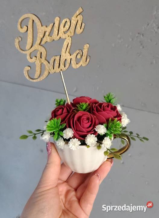 Mini Flower Box z biżuterią biały Dekoracje i ozdoby Gdańsk