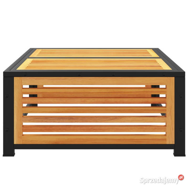Stolik ogrodowy 68x68x30 lite drewno akacjowe mazowieckie
