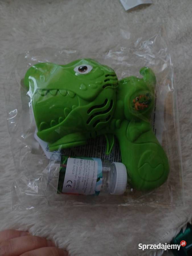 Bańki pistolet dinozaur Łódź