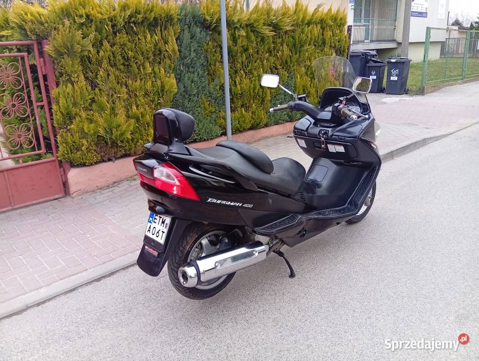 Zamiana Suzuki burgman 4002005r Suzuki Pajęczno sprzedam
